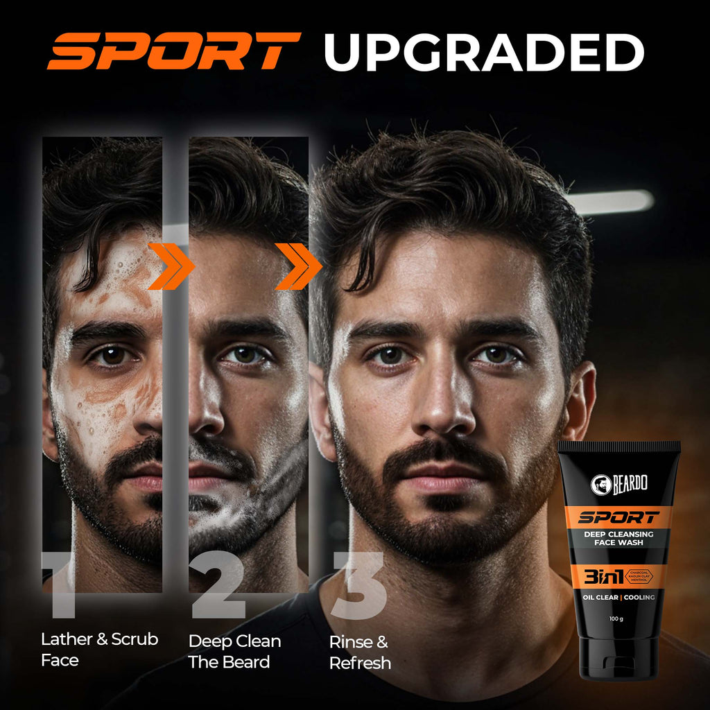 Sport Deep Cleansing Facewash For Men