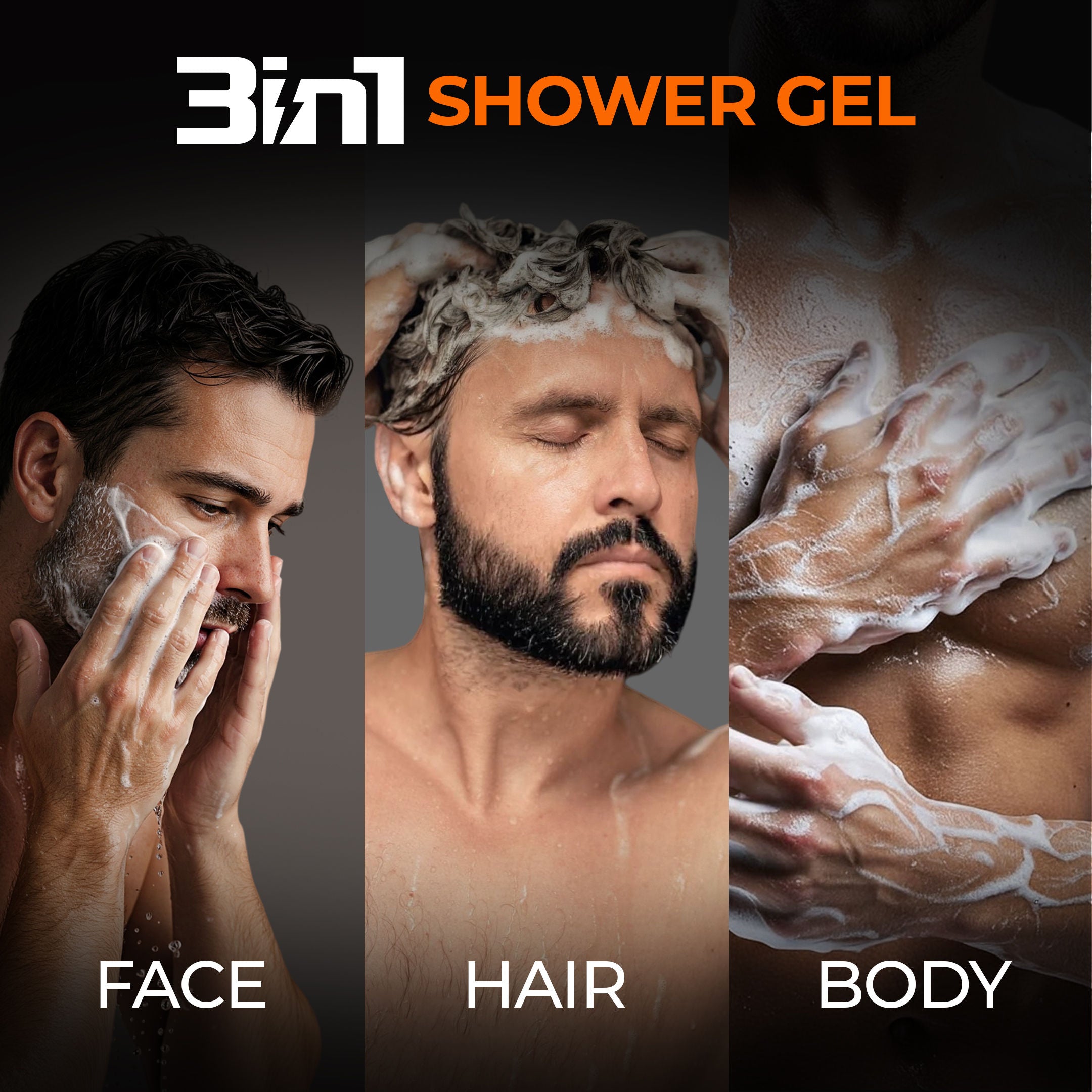 Sport 3-In-1 Shower Gel For Men