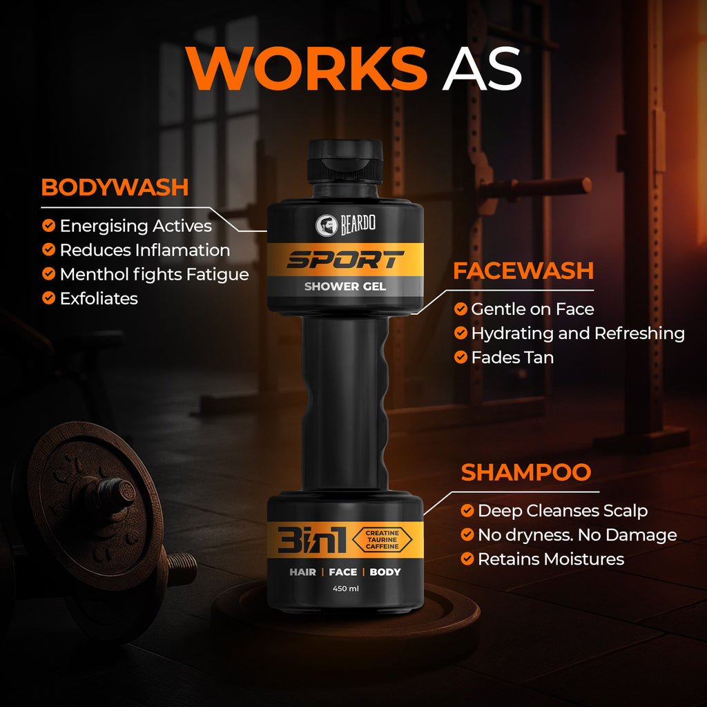 Sport 3-In-1 Shower Gel For Men