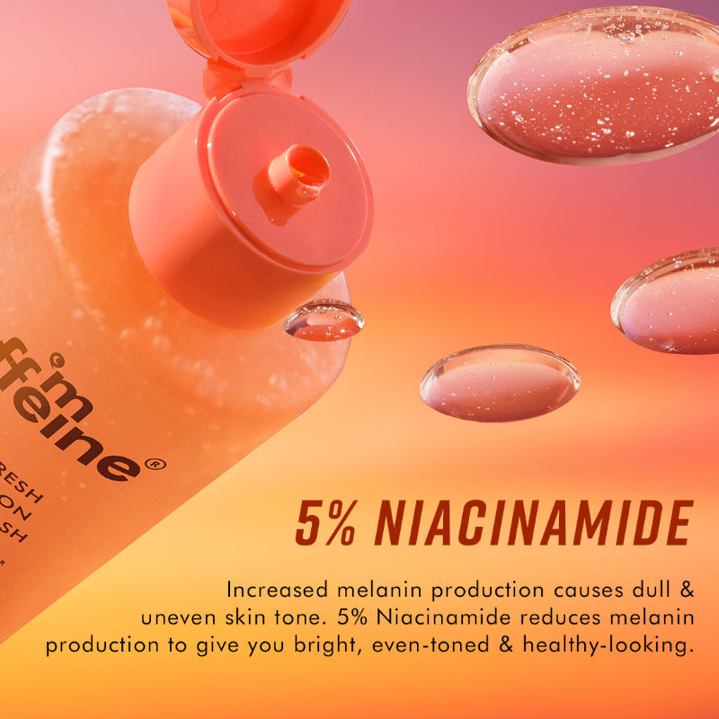 Island Fresh 3-in-1 Perfume Body Wash - Odour Control, 5% Niacinamide, Musky Scent