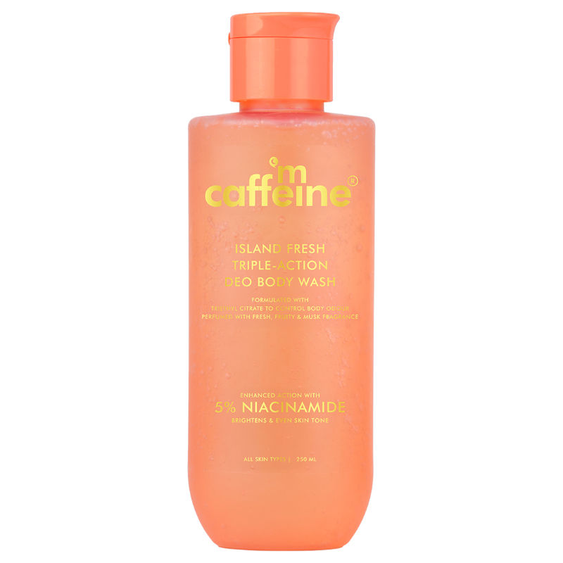 Island Fresh 3-in-1 Perfume Body Wash - Odour Control, 5% Niacinamide, Musky Scent