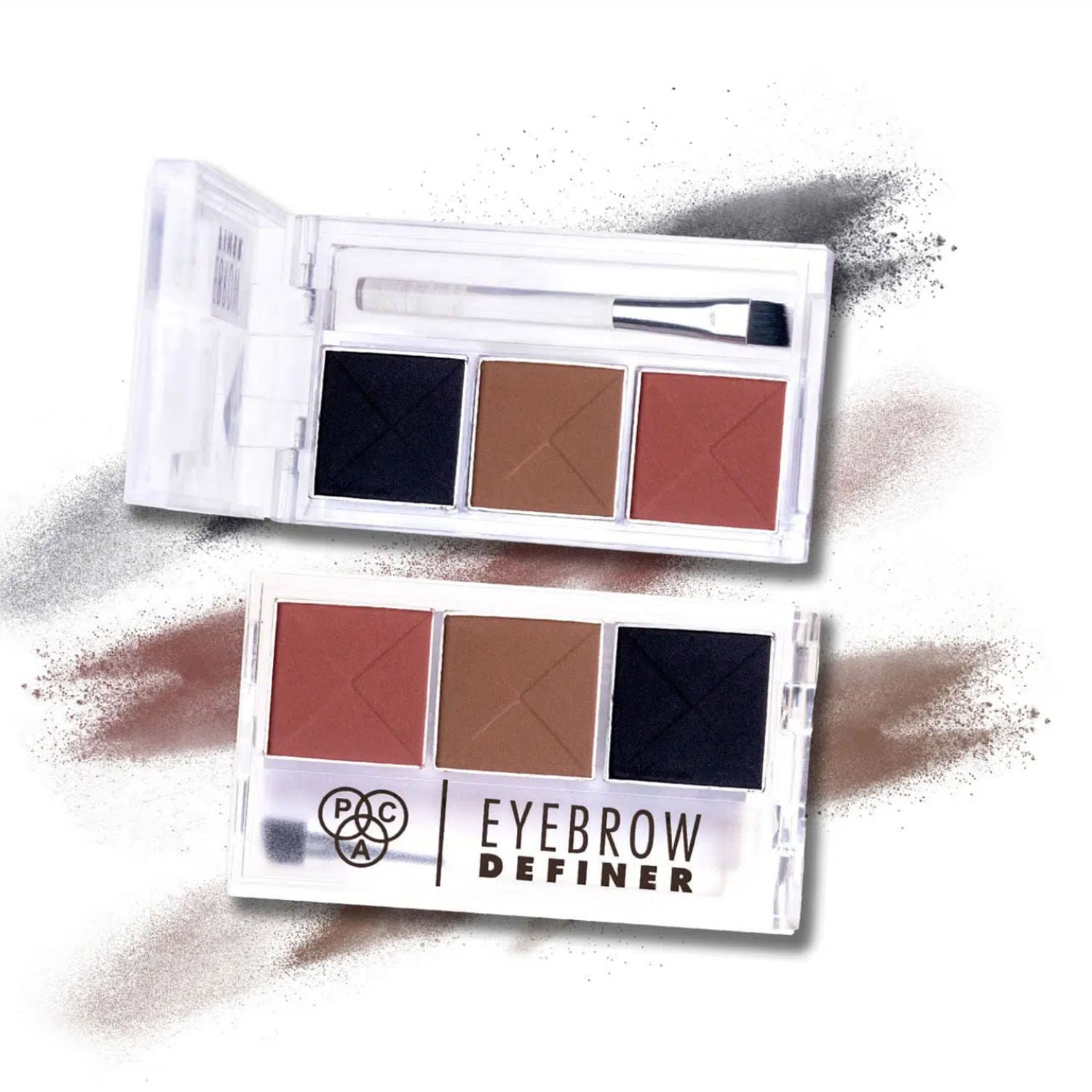 Eyebrow Definer Palette 3 colors - Fill, Sculpt & Define Natural Looking Brows