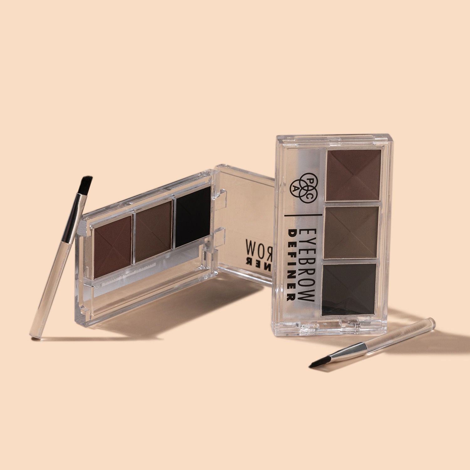 Eyebrow Definer Palette 3 colors - Fill, Sculpt & Define Natural Looking Brows