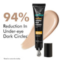 Coffee Under Eye Cream for Dark Circle & Puffiness Reduction with Hyaluronic Acid & Vit E