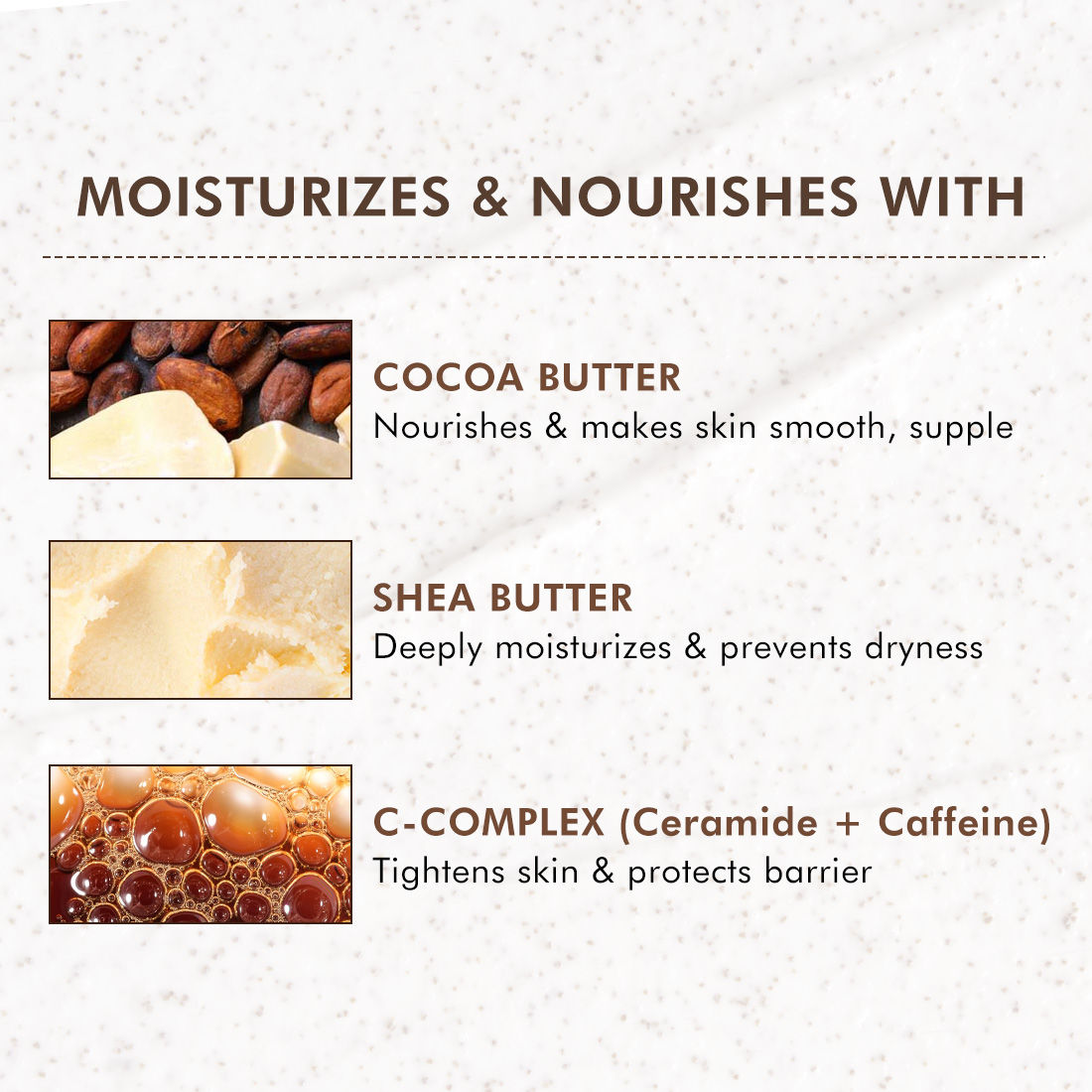 4.5% Exfoliants Pore Clearing Coffee Cookie Face Scrub Remove Blackheads, Detan & Glow