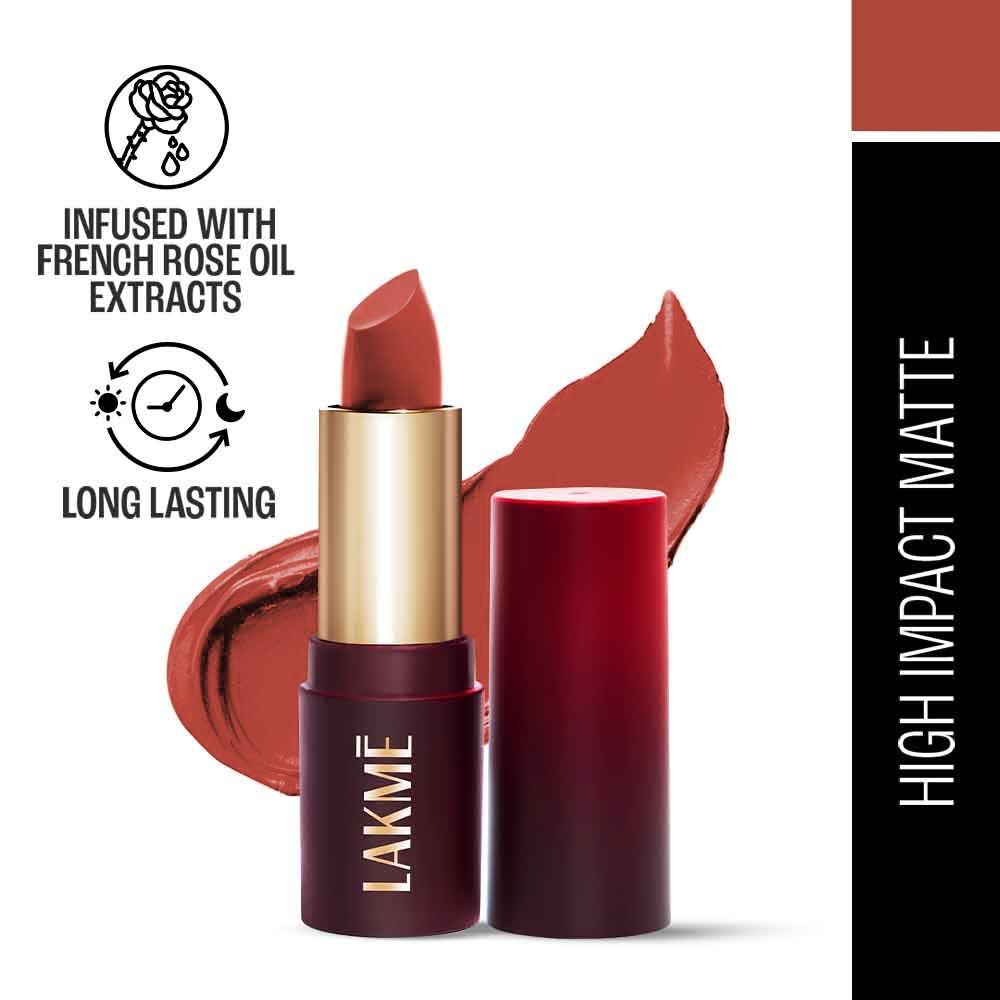 Forever Matte Lipstick, Made With French Rose Oil Extracts - Brown Burst