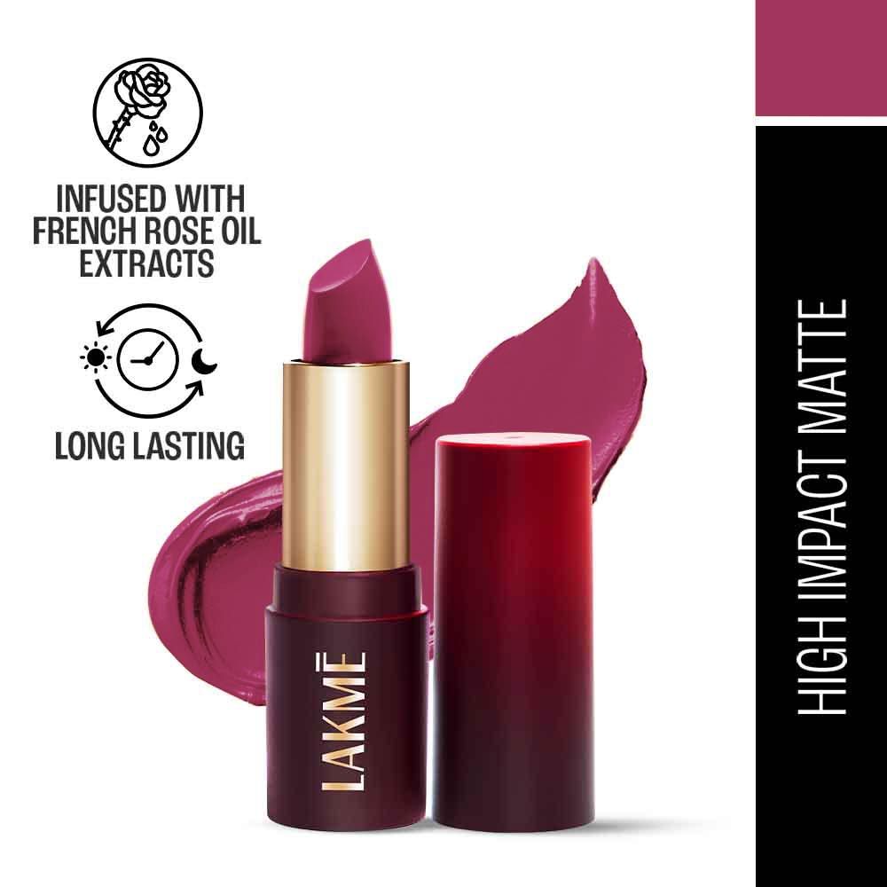Forever Matte Lipstick, Made With French Rose Oil Extracts - Mauve Love