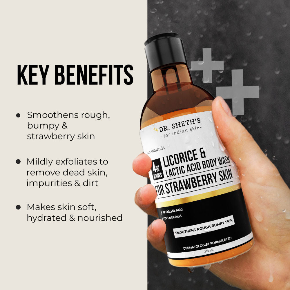 Licorice & Lactic Acid Body Wash