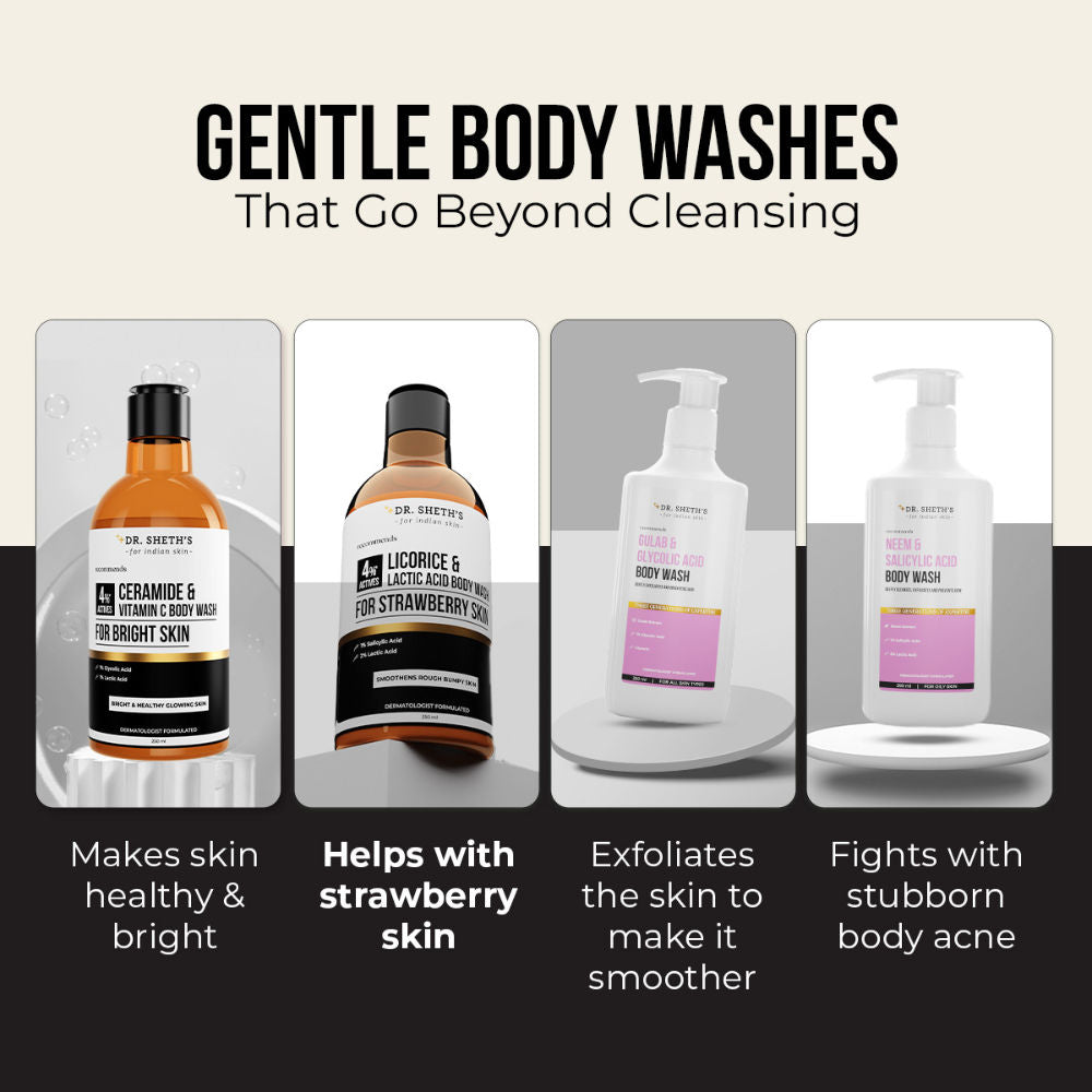 Licorice & Lactic Acid Body Wash