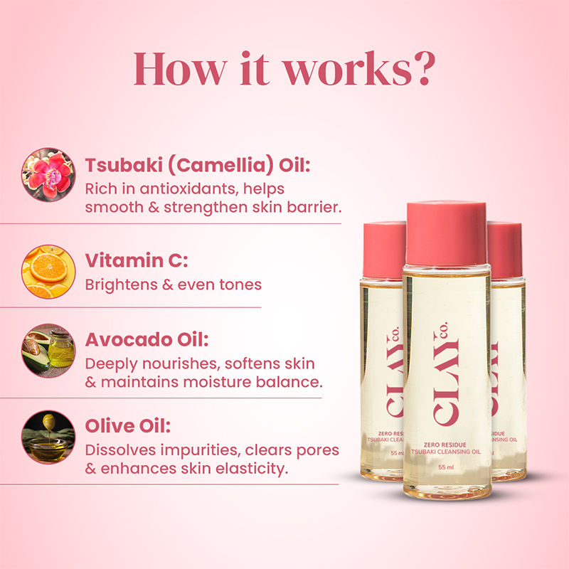 Zero Residue Tsubaki Dry Cleansing Oil