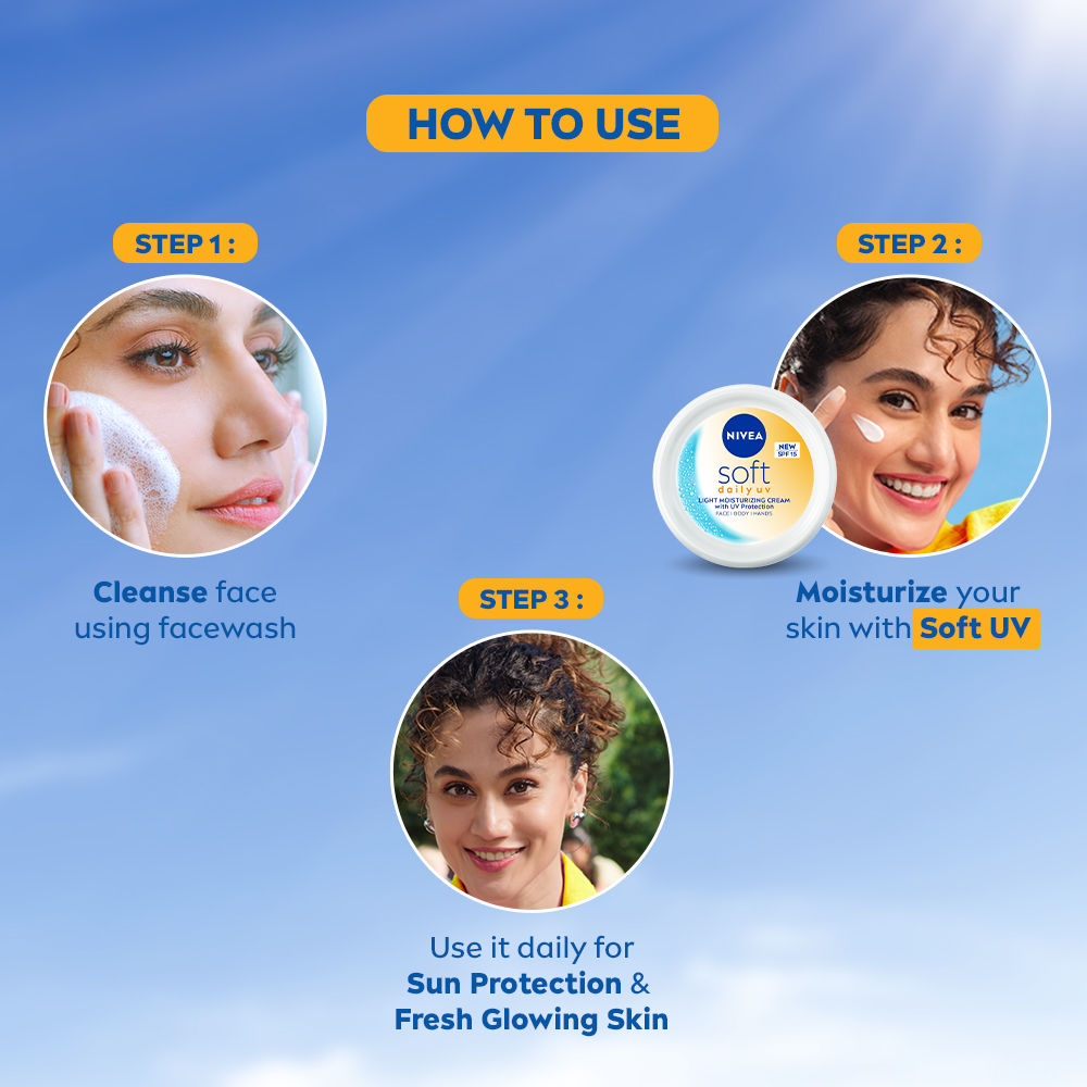 Soft Daily UV Light Moisturising Cream