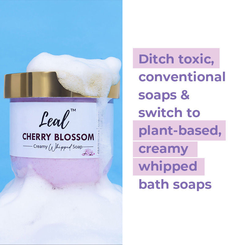 Cherry Blossom Shea Bath Cream Whipped Soap