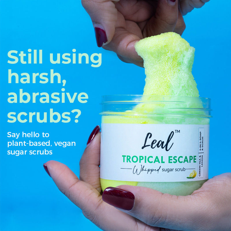 Tropical Escape Green Tea Whipped Face & Body Sugar Scrub