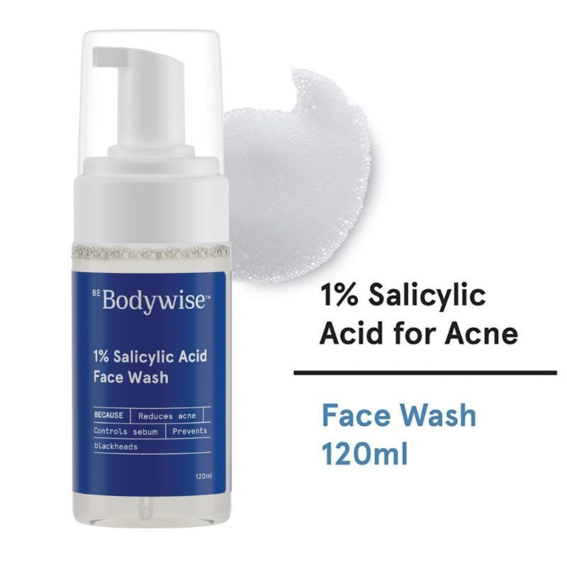 Oil Control Face Wash for Acne- 1% Salicylic Acid (Fragrance- SLS- Soap Free)