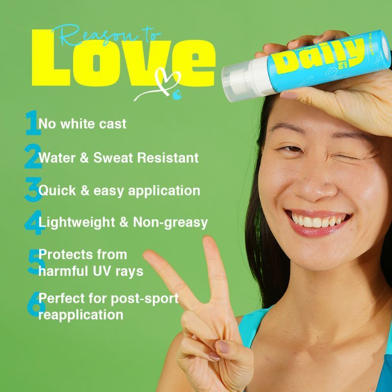 Daily Body Sunscreen Spray SPF 50 PA+++ For Dry And Oily Skin, Water Resistant