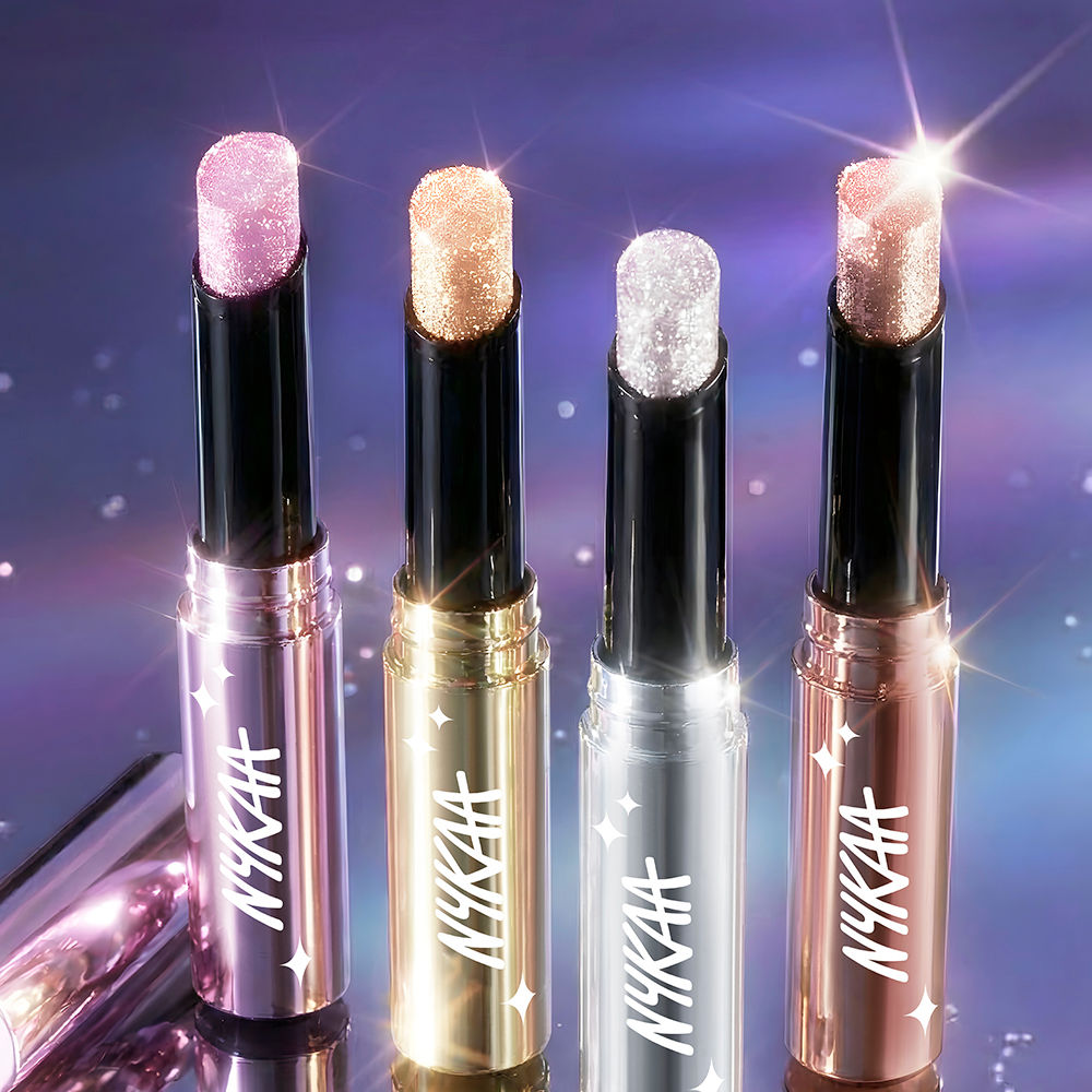 Diamond Jelly Cooling Shimmer Eyeshadow Stick - Multi-Use, High Shine Glitter