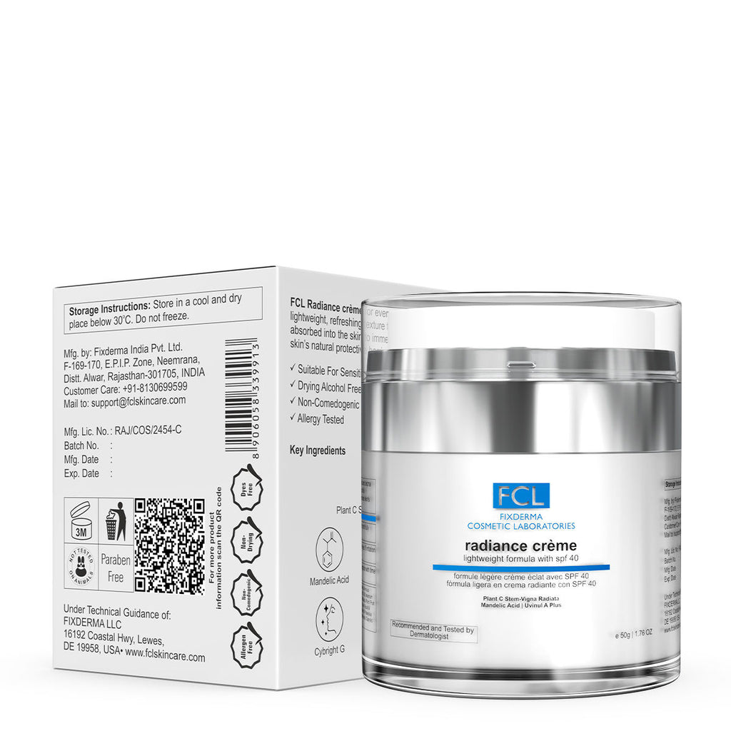 Lightweight Formula Radiance Cream with SPF 40