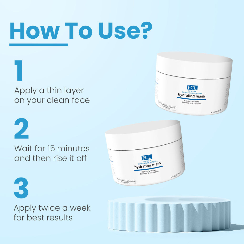 FCL Hydrating Mask For Hydration,Irritated Skin,Dry Skin,Nourishes Dehydrated Skin