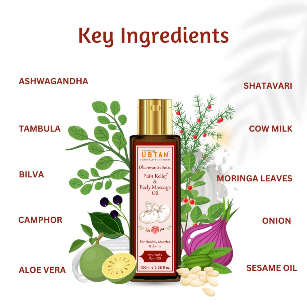 Dhanwantri Sutra Pain Relief & Massage Oil