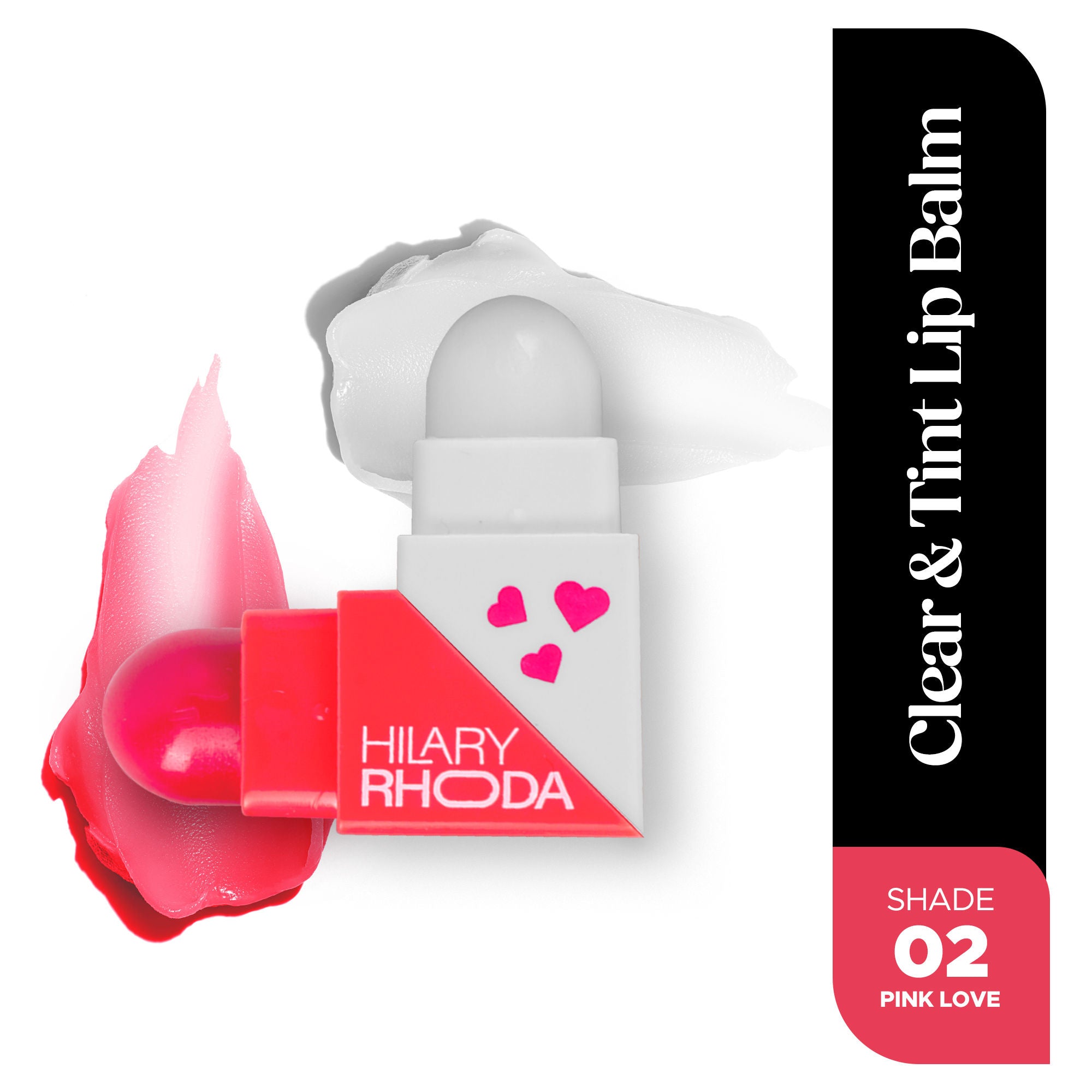 Clear & Tint Lip Balm - Pink Love 02
