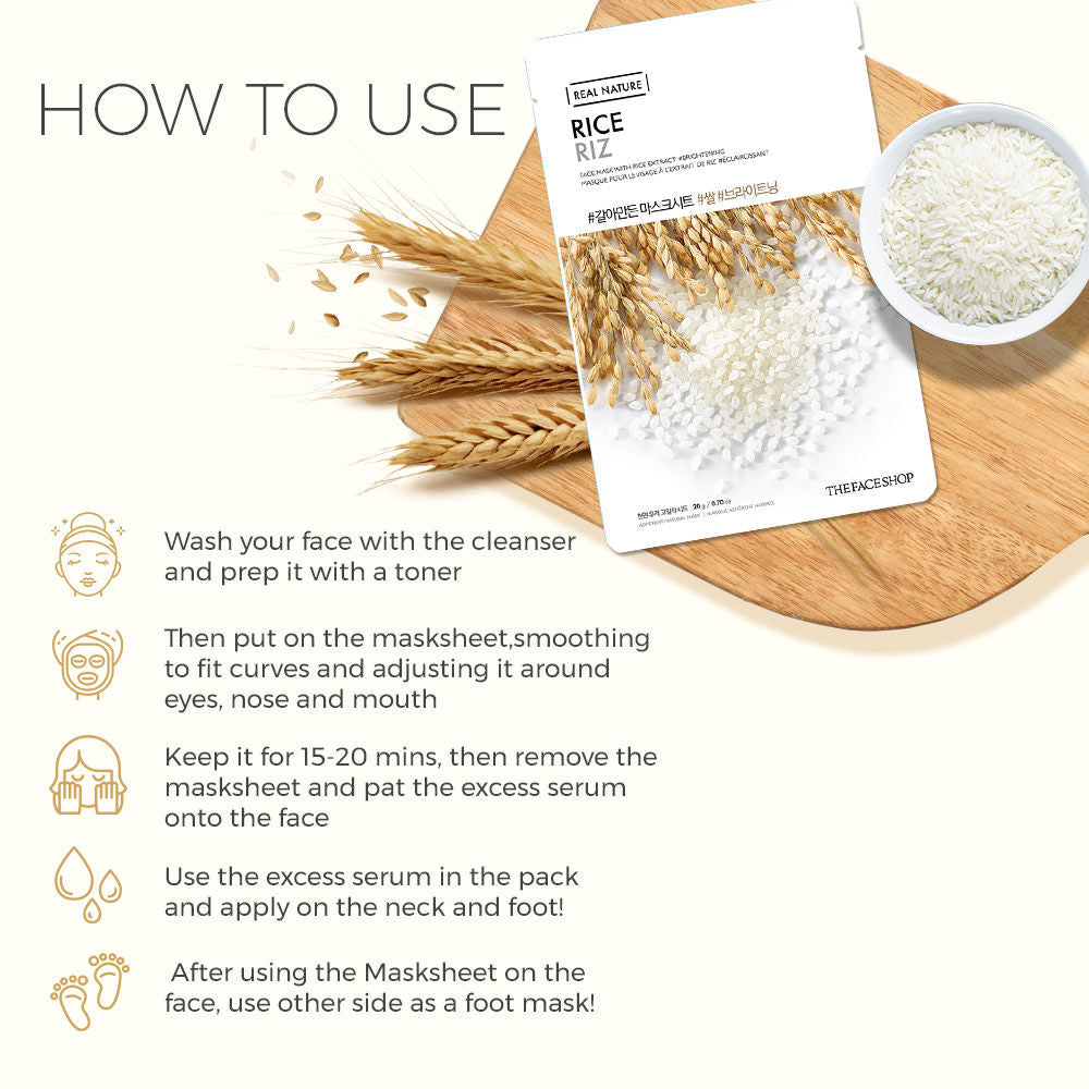 Real Nature Face Mask
