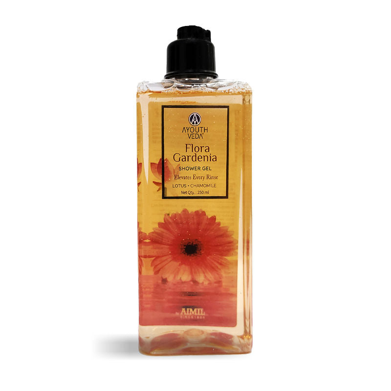 Flora Gardinia Shower Gel With Lotus & Chamomile for Refreshing and Calming Bath Experience