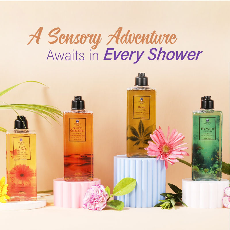 Hemp Shower Gel with Hemp & Aloe Vera to Rejuvenate & Hydrate Skin