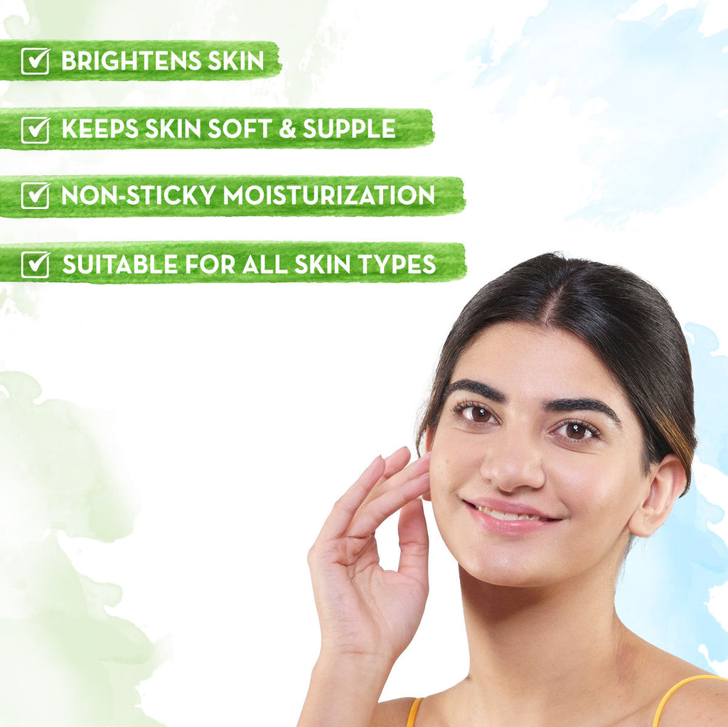 Ubtan Oil-Free Face Moisturizer With Turmeric & Saffron For Skin Brightening