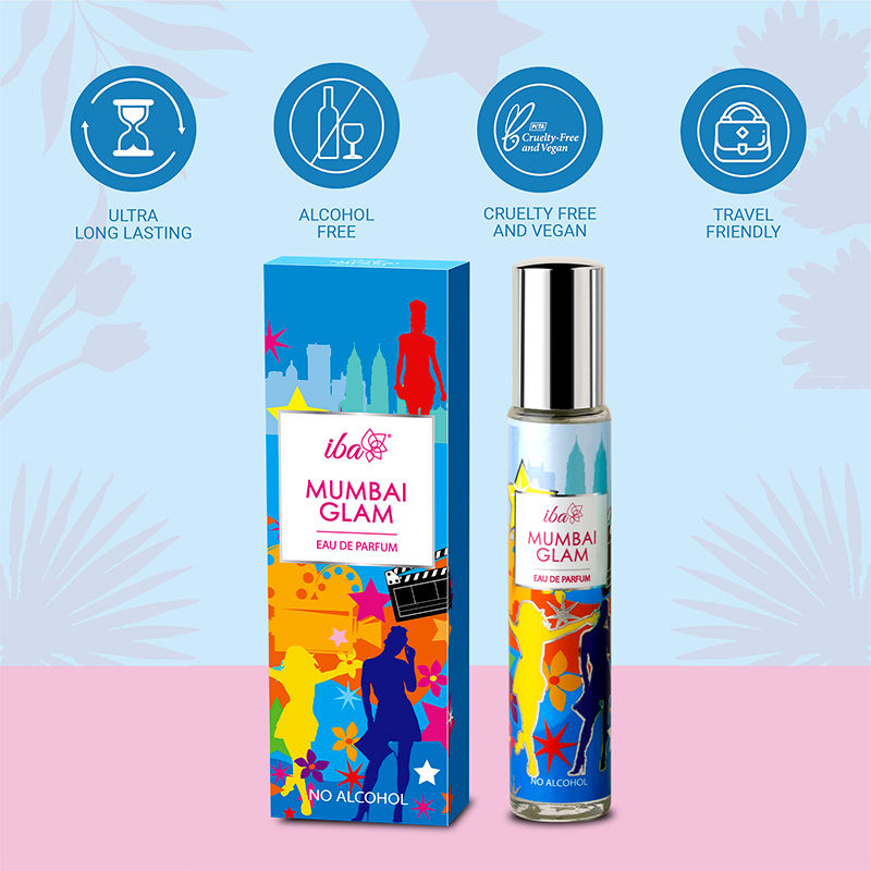Eau De Perfume - Mumbai Glam, Long Lasting Floral & Fruity Fragrance For Women