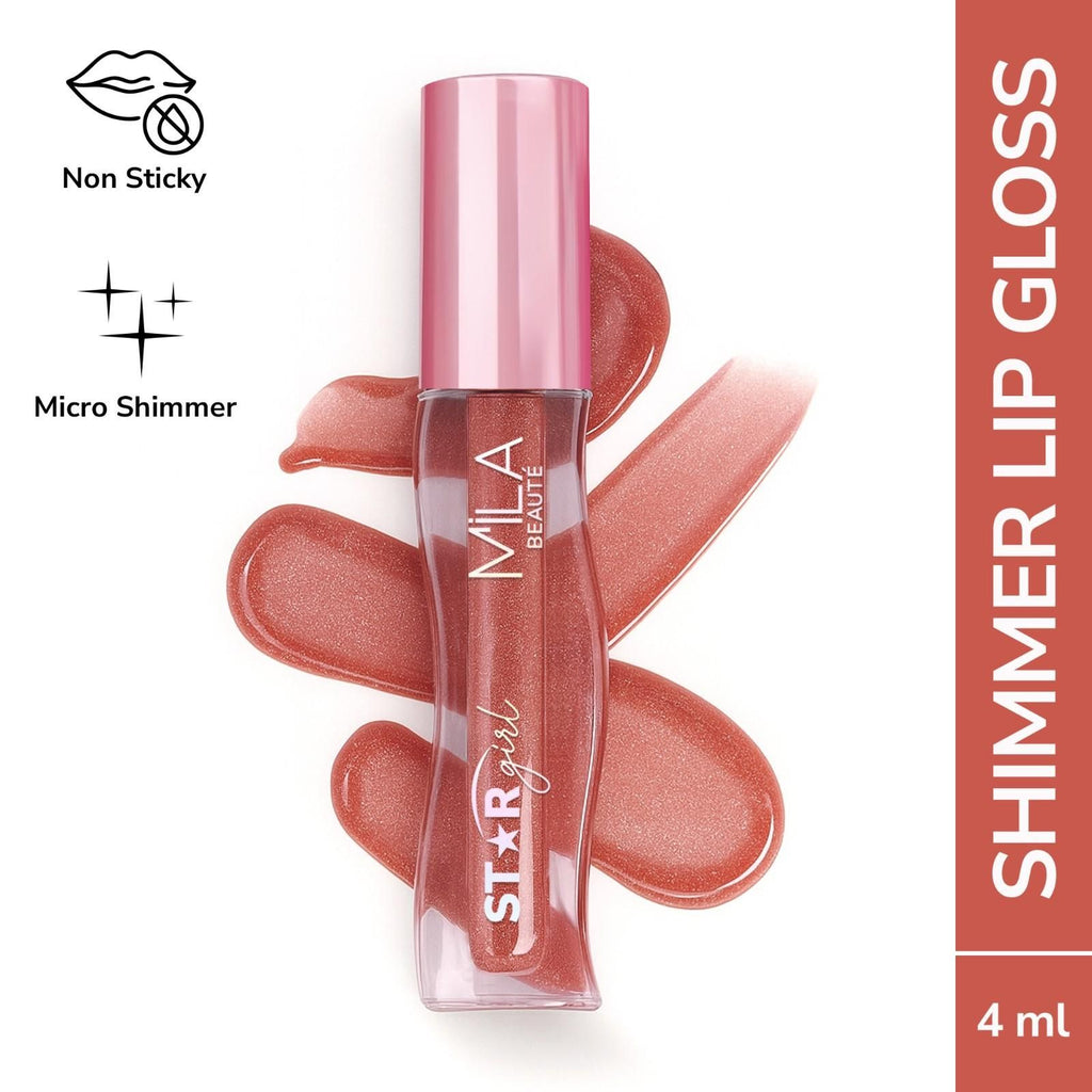 Star Girl Lip Gloss With Peptides Collagen & Micro Shimmers - Stargirl
