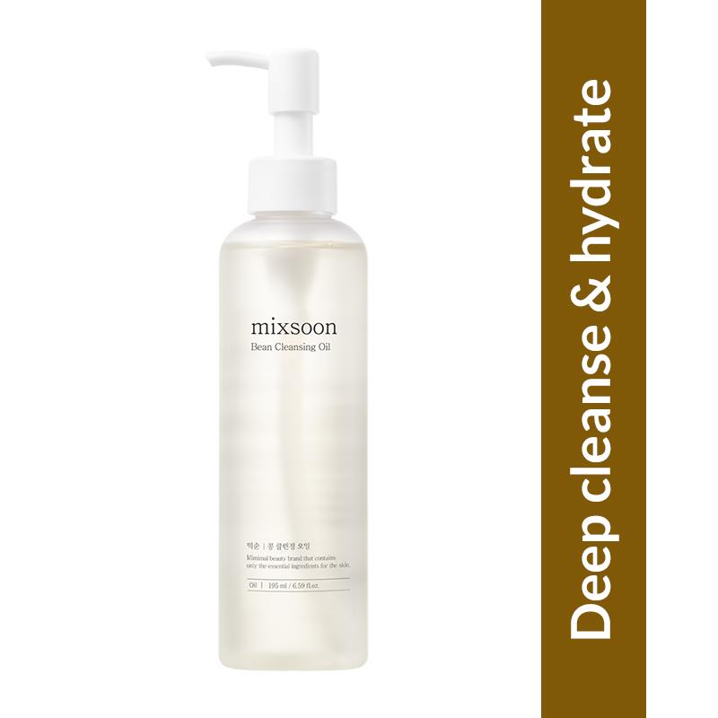 Korean Bean Cleansing Oil, Removes Makeup, Nourishes & Hydrates Skin