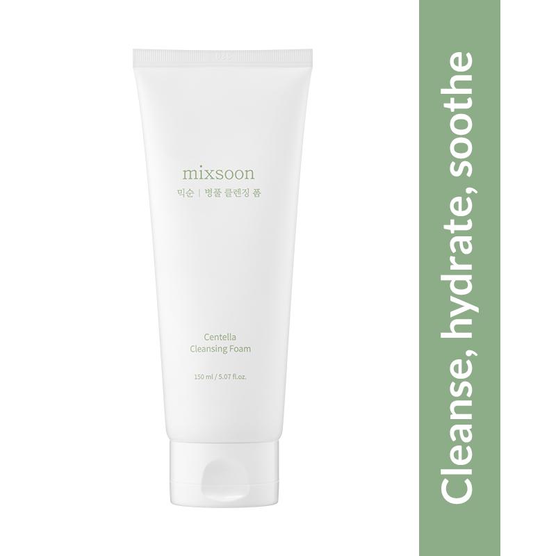 Centella Cleansing Foam, Gentle Face Wash for Redness & Acne-Prone Sensitive Skin