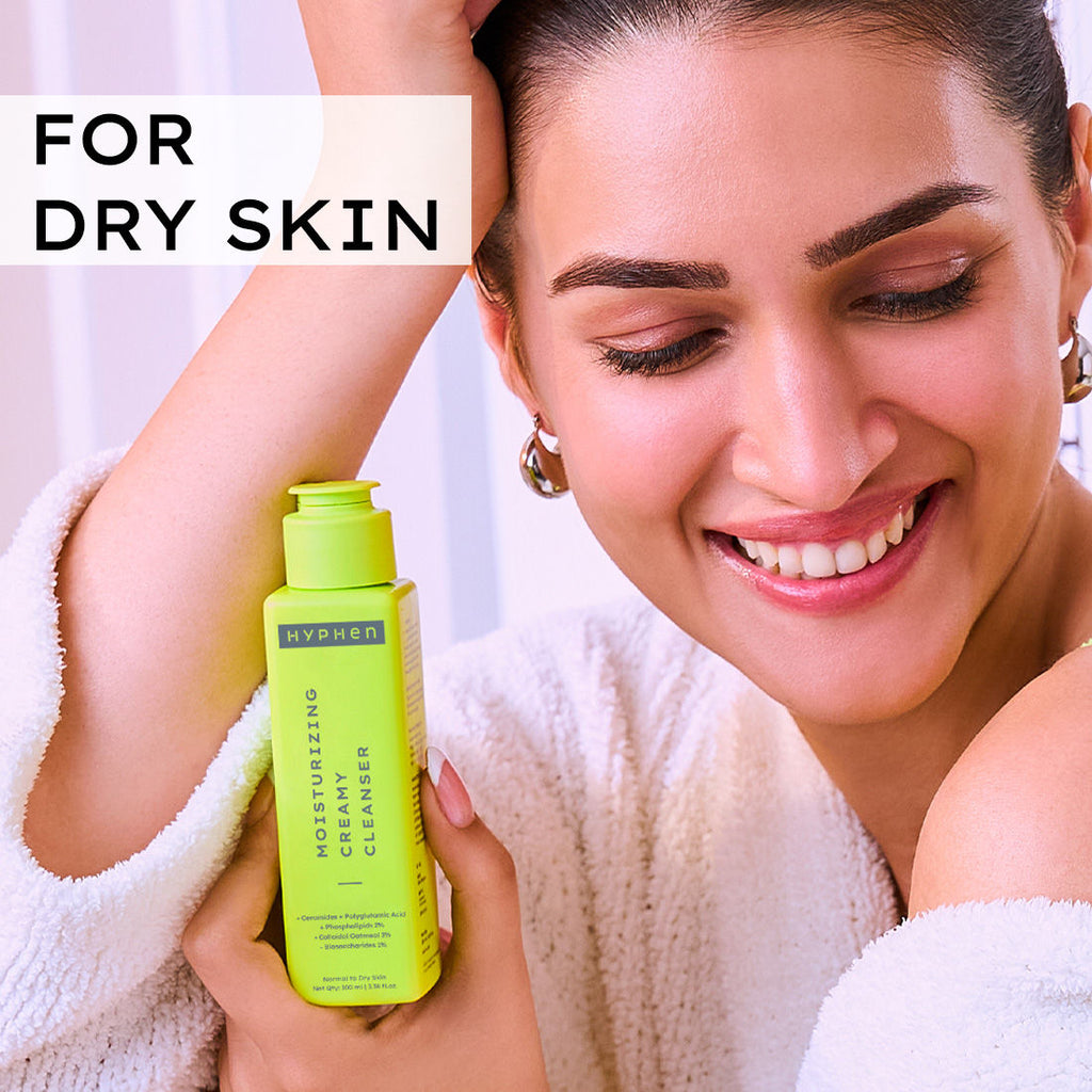 Moisturizing Cream for Dry Skin 2% Ceramides + Polyglutamic Acid Gentle Cleanser