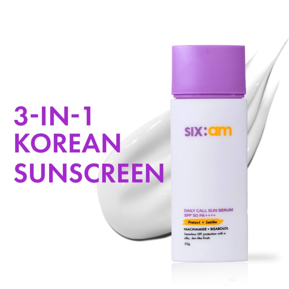 3-in-1 Korean Daily Call Sun Serum 2% Niacinamide, Moisturiser & Sunscreen SPF 50 PA++++