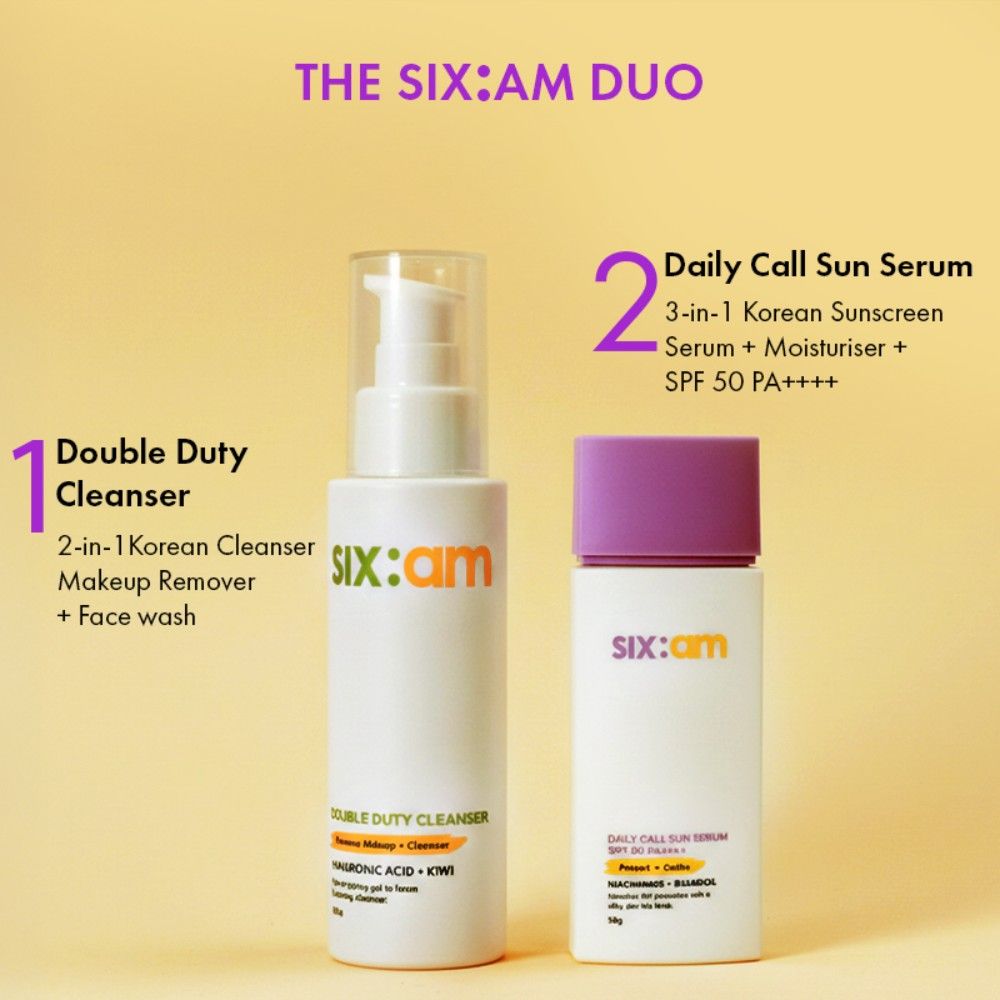 3-in-1 Korean Daily Call Sun Serum 2% Niacinamide, Moisturiser & Sunscreen SPF 50 PA++++