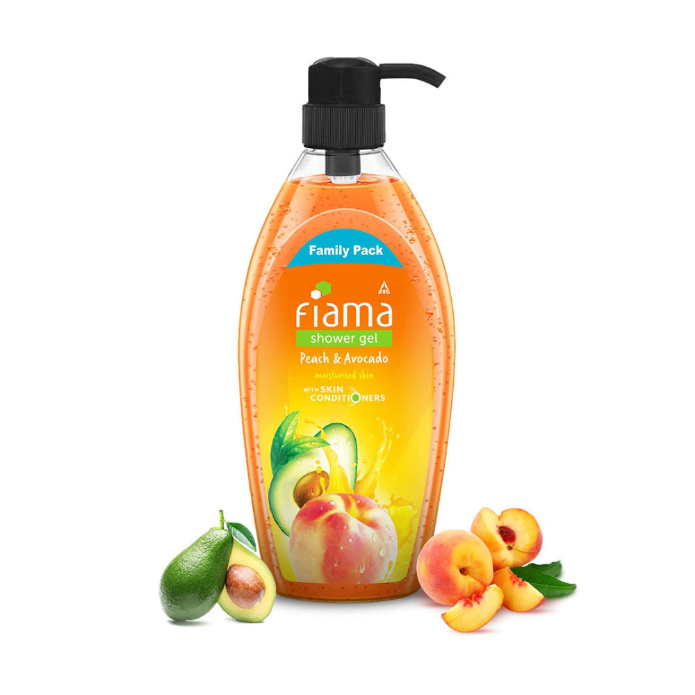Shower Gel Peach & Avocado Body Wash For Soft Moisturised & Hydrating Skin