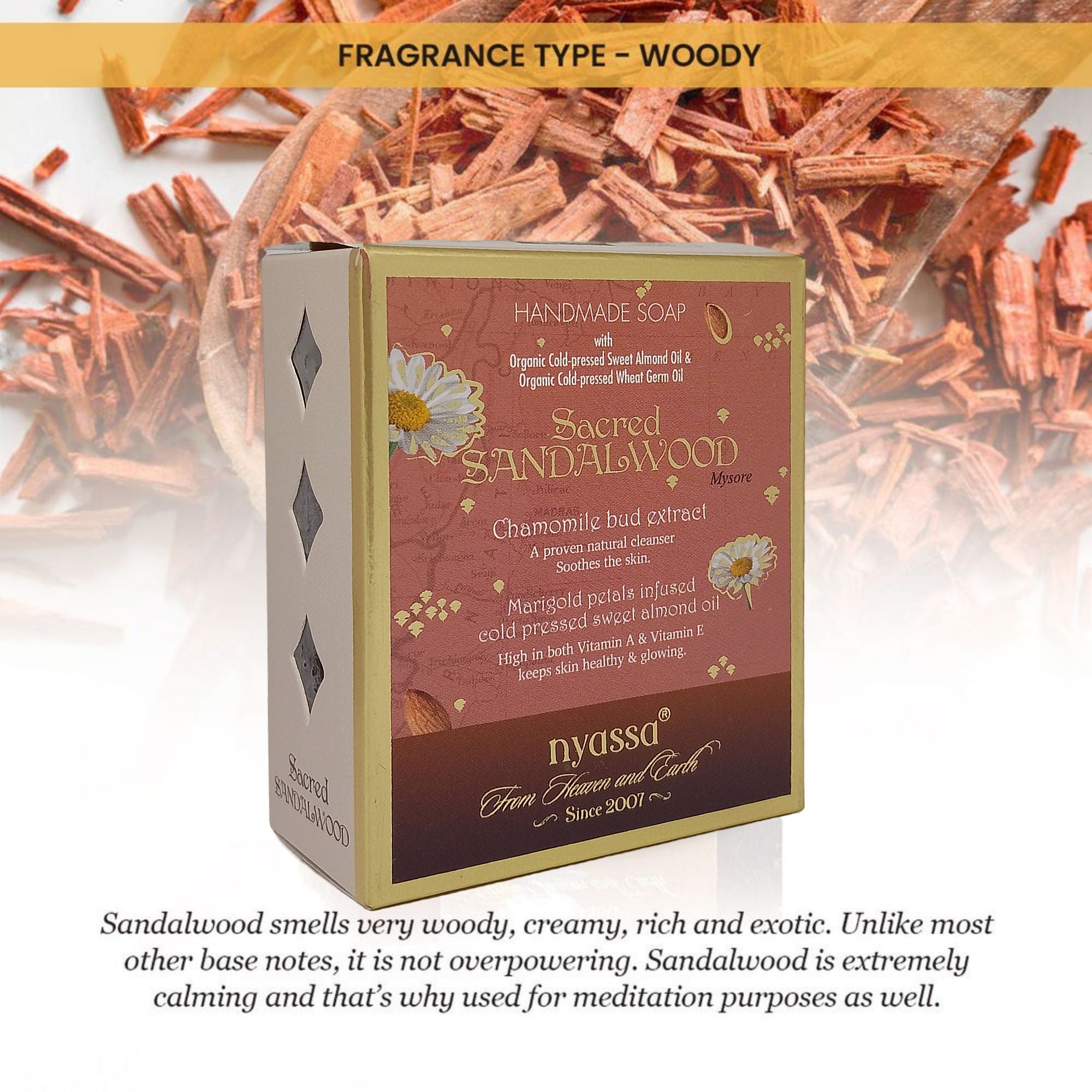 Sacred Sandalwood Handmade Soap