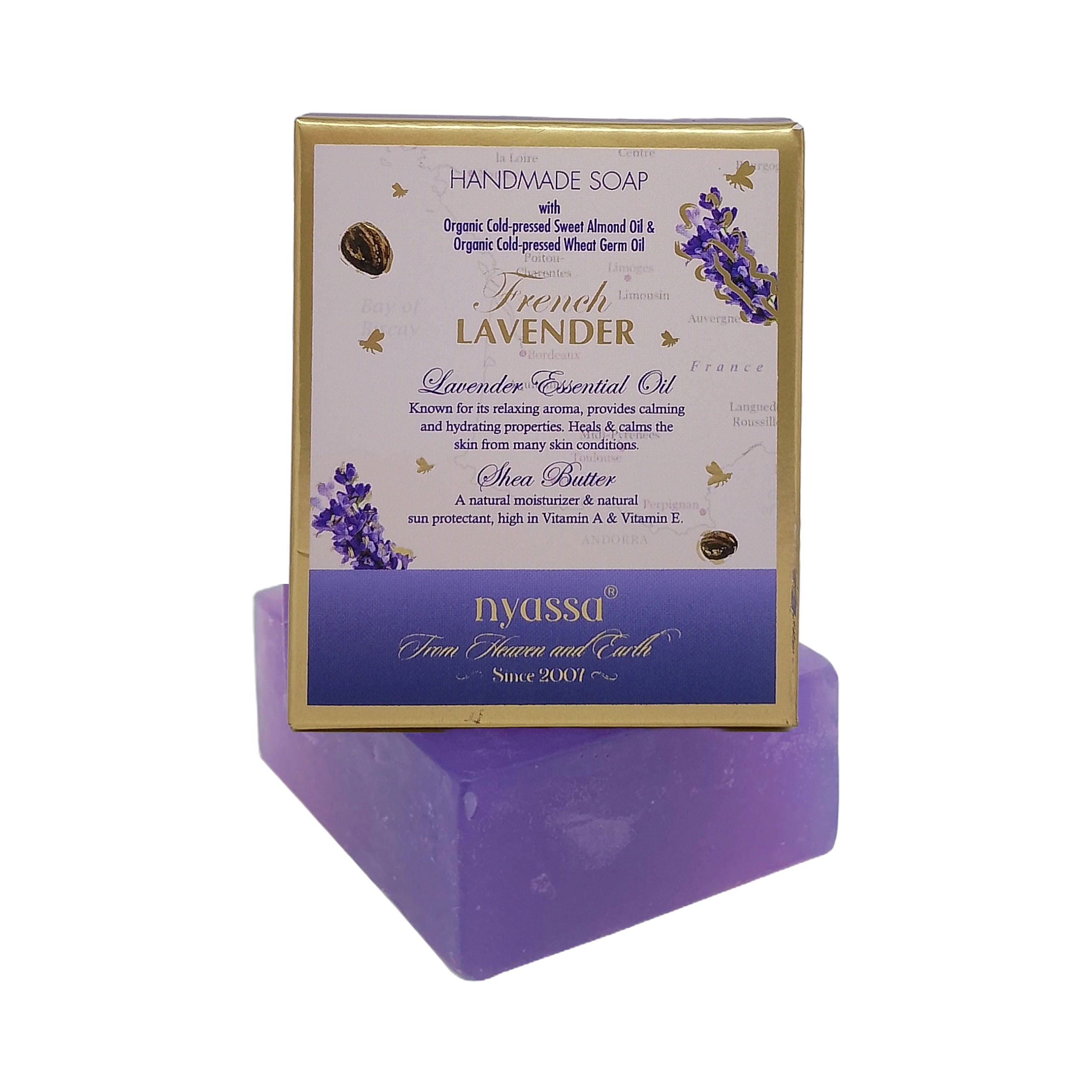 Luxurious French Lavender Handmade Soap