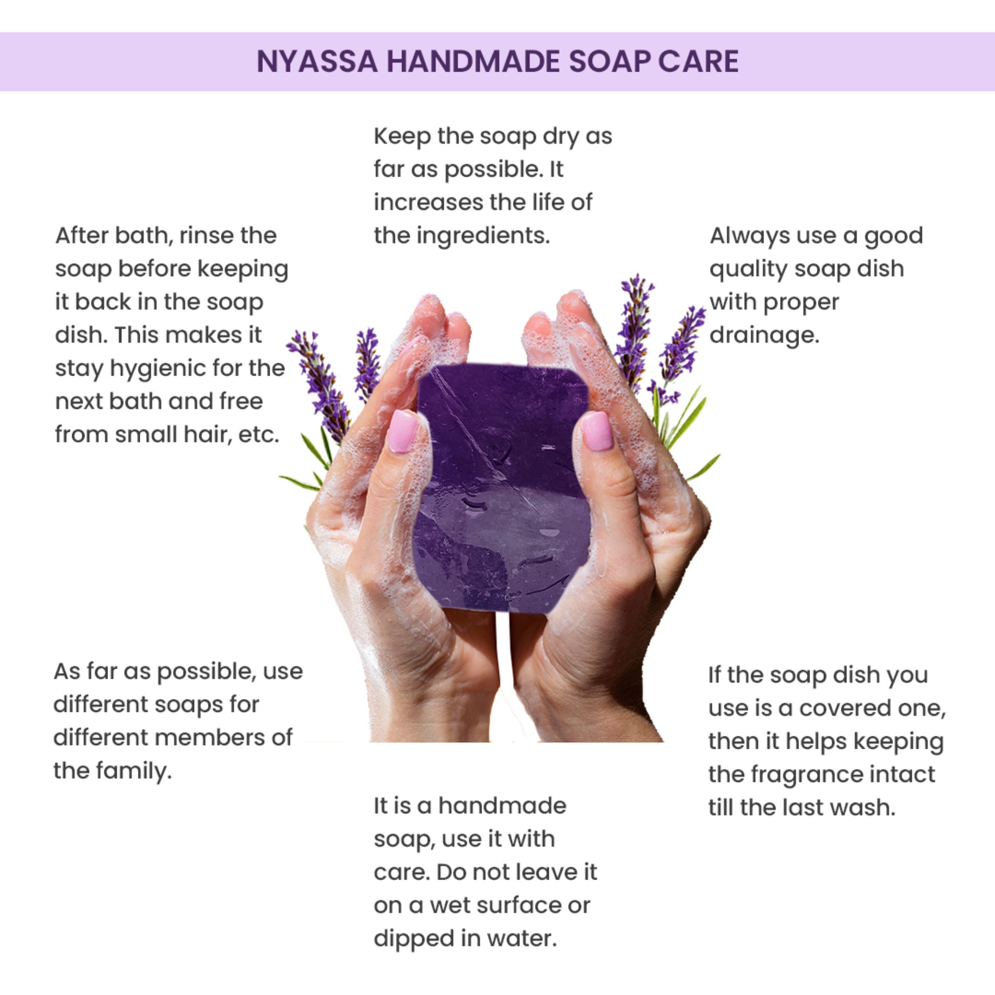 Luxurious French Lavender Handmade Soap