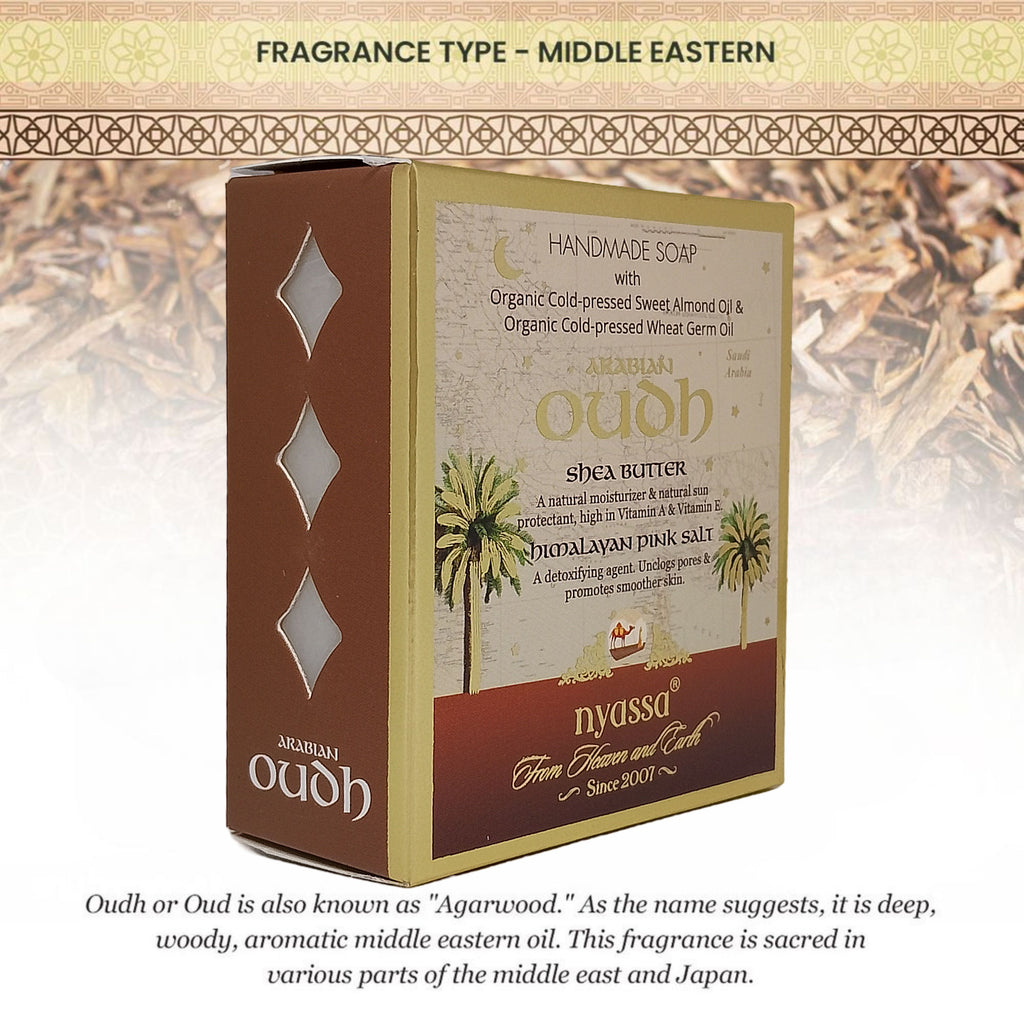 Premium Arabian Oud Handmade Natural Bathing Soap