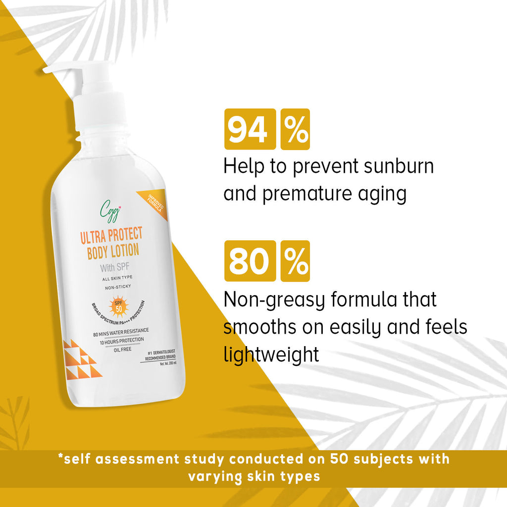 Ultra Protect Body Lotion SPF 50 + FREE CGG cosmetics Hand cream SPF 45