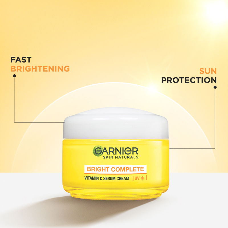 Garnier Bright Complete VITAMIN C UV Serum Cream UV