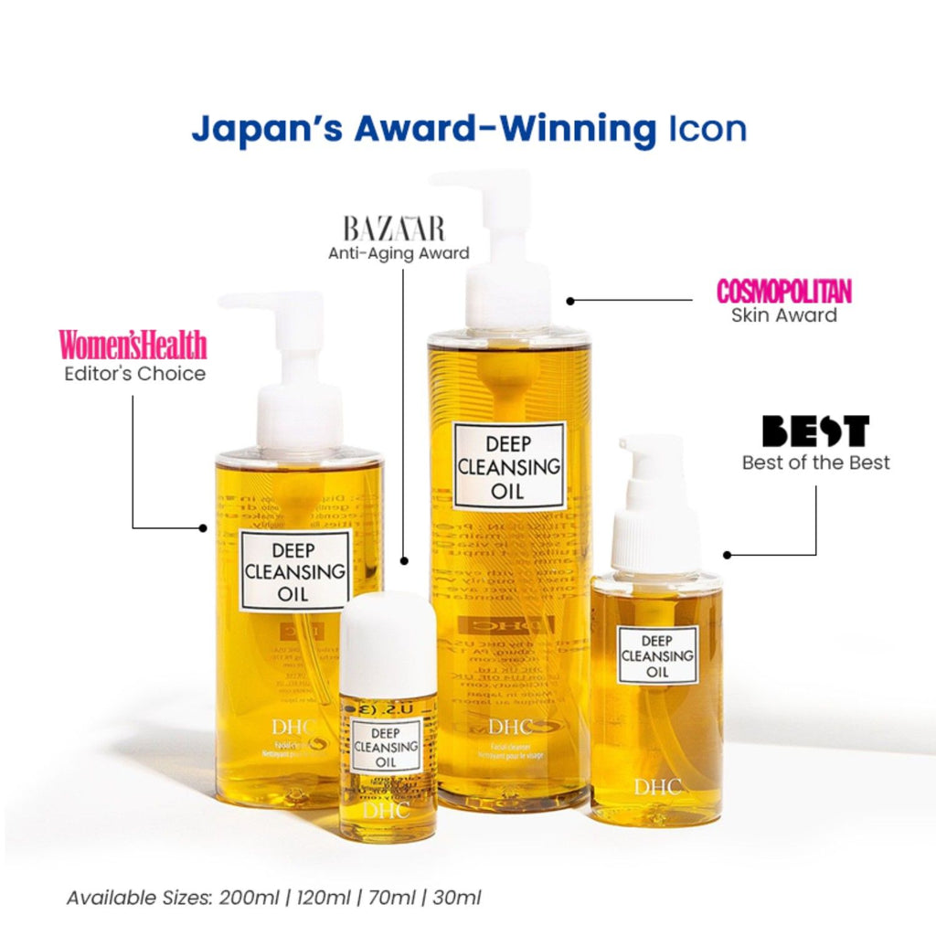 Deep Cleansing Oil, Makeup Remover For All Skin Types