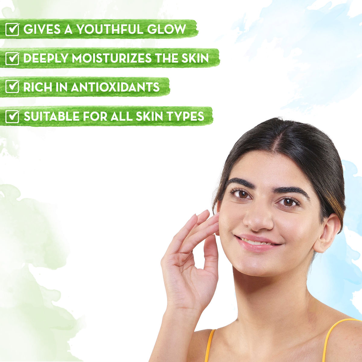Aloe Ashwagandha Gel, For Face, With Aloe Vera & Ashwagandha For A Youthful Glow