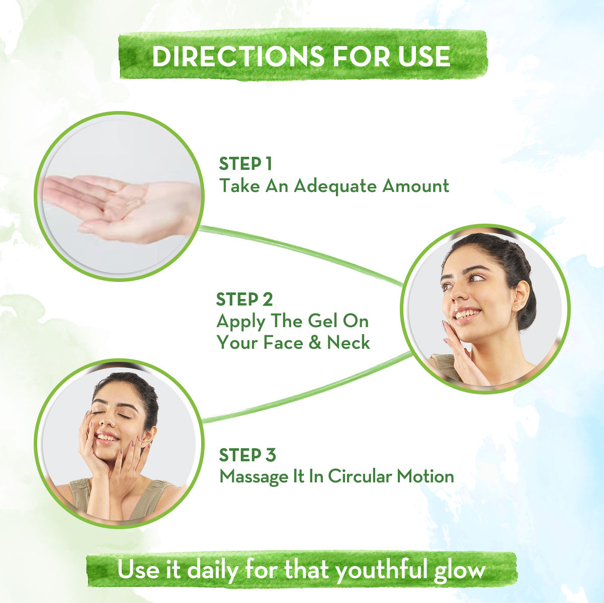 Aloe Ashwagandha Gel, For Face, With Aloe Vera & Ashwagandha For A Youthful Glow