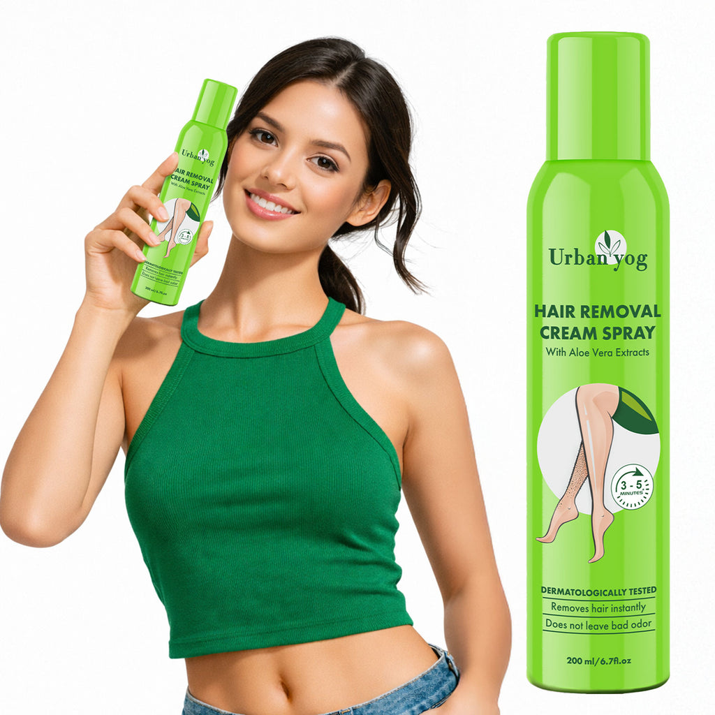 Hair Removal Cream Spray With Aloe Vera Extracts