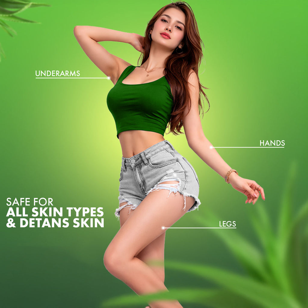 Hair Removal Cream Spray With Aloe Vera Extracts