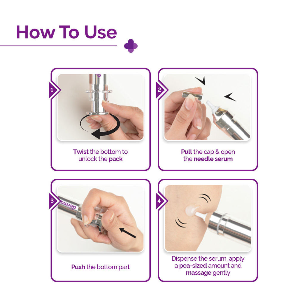 20000 PPM Kojic Acid Microneedle Face Serum Shot for Pigmentation & Skin Renewal