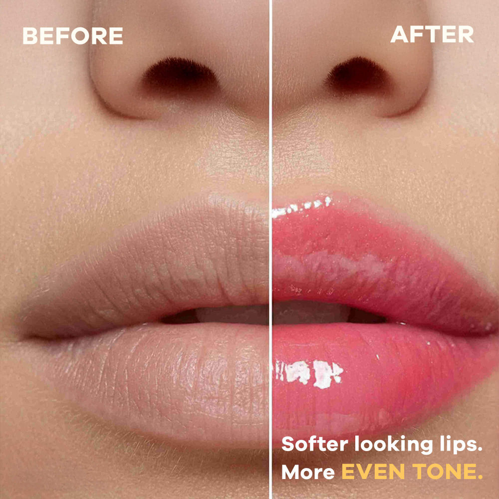 Honey Lip Balm Spf 50 Brightens Lips With Propolis, Peptides & Kojic Acid