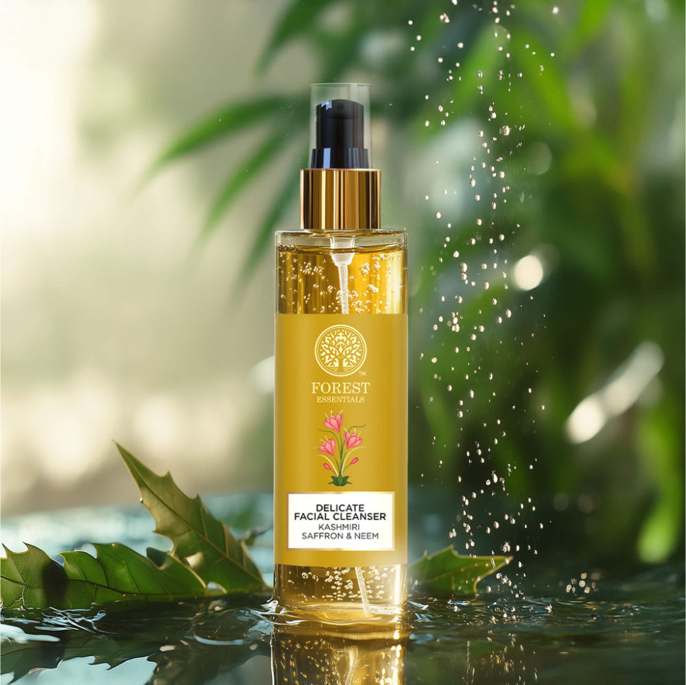 Delicate Facial Cleanser - Kashmiri Saffron & Neem